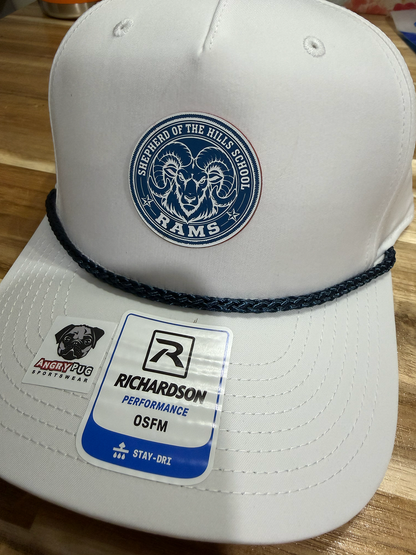 Rams Logo -  Richardson 5-Panel Classic Rope Cap