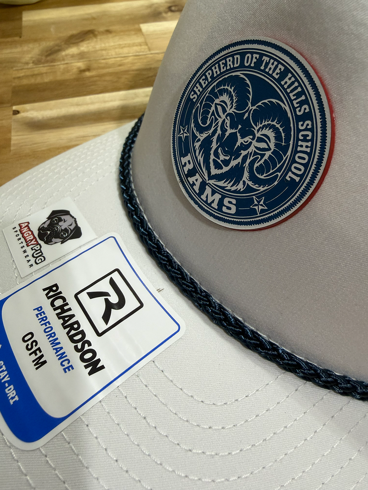 Rams Logo -  Richardson 5-Panel Classic Rope Cap